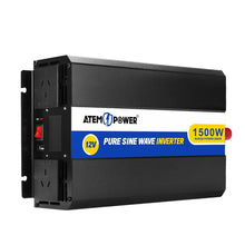 Load image into Gallery viewer, ATEM POWER Power Inverter 12V to 240V 1500W/3000W Pure Sine Wave
