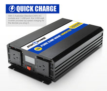 Load image into Gallery viewer, ATEM POWER 12V to 240V 3000W/6000W Pure Sine Wave Power Inverter
