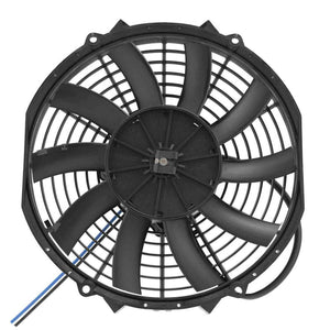 Maradyne Universal High Performance Fan 10" Fan Skew Blade Reversible 12V (950CFM) (63mm Deep)