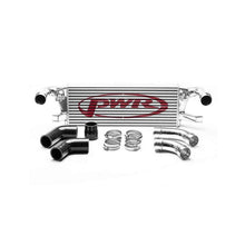 Load image into Gallery viewer, MITSUBISHI Triton MQ 2015-onwards 55mm Intercooler &amp; Pipe Kit, billet ribbed outlets, includes silicone hose
