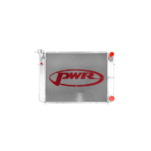 HOLDEN Commodore VL 6CYL Radiator , 55mm core ,  suit 16" spal fan on tabs