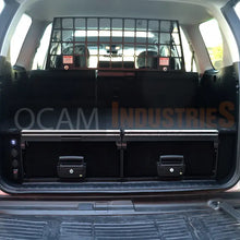 Load image into Gallery viewer, OCAM Aluminium Rear Drawers for Toyota Prado 150 Series GXL / VX / Kakadu 7-Seater 2009-23, Black Carpet

