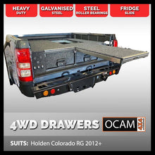 Load image into Gallery viewer, OCAM Rear Drawers For Holden Colorado RG, Dual Cab, 2012-20

