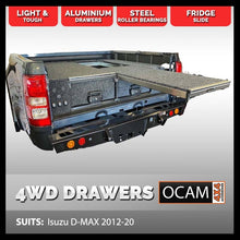 Load image into Gallery viewer, OCAM Aluminium Rear Drawers For Isuzu D-MAX 2012-20, Dual Cab, DMAX
