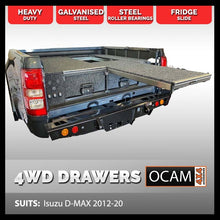 Load image into Gallery viewer, OCAM Rear Drawers For Isuzu D-MAX 2012 - 07/2020, Dual Cab, DMAX
