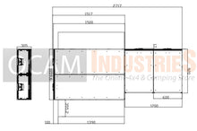 Load image into Gallery viewer, OCAM Aluminium Rear Drawers For Toyota Hiace 2019-Current, Complete Set
