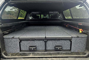 OCAM Rear Drawers for Nissan Navara NP300, Dual Cab, 07/2015-Current ...