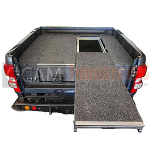 OCAM Rear Drawers for Nissan Navara NP300, Dual Cab, 07/2015-Current ...