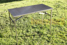 Load image into Gallery viewer, OCAM Stainless Steel Camping/Picnic Table, Adjustable Height, 950x430x25mm
