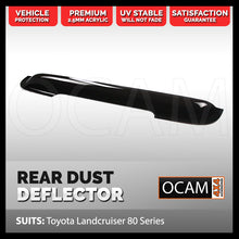 Load image into Gallery viewer, Rear Dust Deflector For Toyota Landcruiser 80 Series
