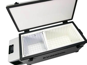 EvaKool Infinity Fibreglass 47L Dual Zone Fridge/ Freezer RFE47-FF