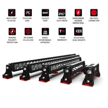 Load image into Gallery viewer, ROADVISION SR2 Series 21" LED Light Bar, 45W Spot Beam, 12V//24V, 7-YEAR WARRANTY, IP67
