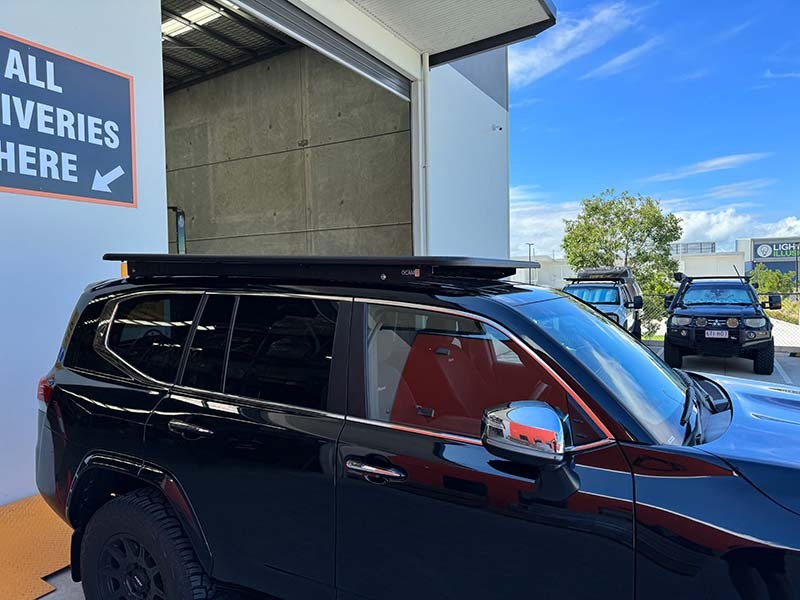 OCAM CMM Aluminium Platform Flat Roof Rack for Toyota Landcruiser 200 ...