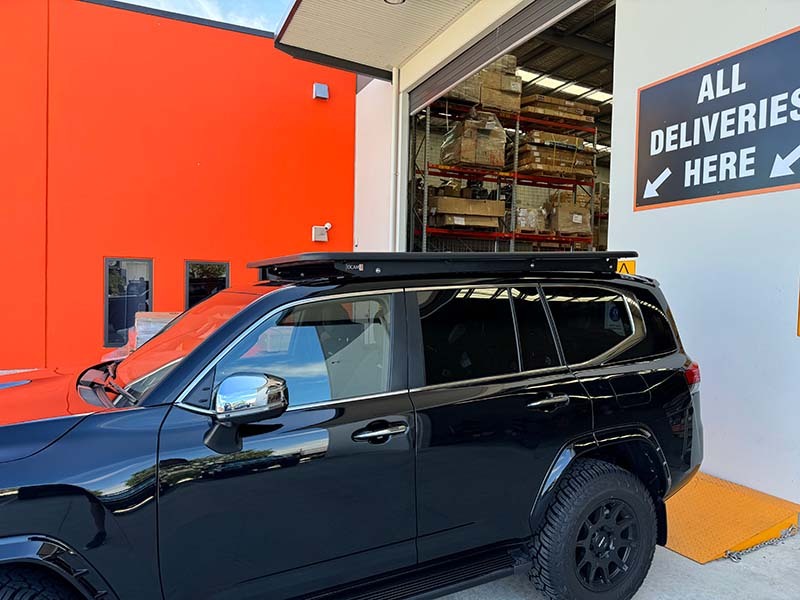 OCAM CMM Aluminium Platform Flat Roof Rack for Toyota Landcruiser 100 ...