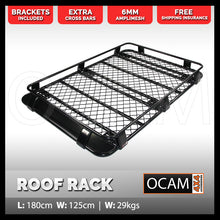 Load image into Gallery viewer, OCAM Aluminium Cage Roof Rack For Land Rover Discovery 3 &amp; 4, 1.8M
