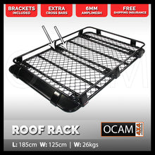 Load image into Gallery viewer, Aluminium Cage Roof Rack for Nissan Pathfinder R51, 2005-13, Alloy Basket
