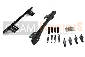 Aluminium Flat Roof Rack for Single Space Extra Cab 850x1314mm Alloy