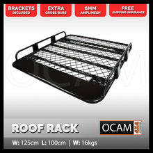Load image into Gallery viewer, Aluminium Tradesman Roof Rack for Mazda BT-50 Freestyle Cab, 2011-Current, 1000x1250 Alloy
