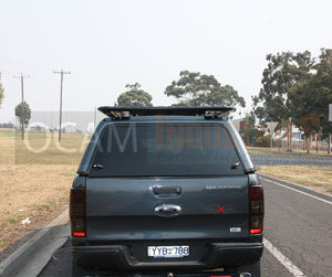 OCAM Aluminium Canopy Roof Rack Flat Alloy 3/4, 1500 x 1250mm With Rollers