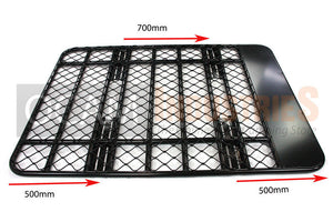 OCAM Aluminium Canopy Roof Rack Flat Alloy 3/4, 1700 x 1250mm