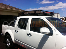 Load image into Gallery viewer, OCAM Aluminium Roof Rack Cage for Nissan Navara D40 Dual Cab Alloy Basket
