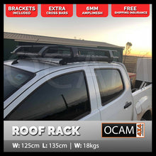 Load image into Gallery viewer, Aluminium Roof Rack Cage for Isuzu D-MAX 06/2012-20, LS-U, LS-M, LS-T, Dual Cab Alloy
