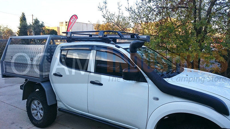 OCAM Aluminium Roof Rack for Holden Rodeo RA 2003-08 Dual Cab Alloy Ca ...