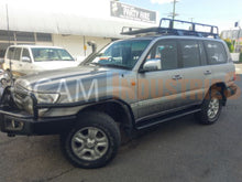 Load image into Gallery viewer, Steel Side Steps and Brush Bars For Toyota Landcruiser 100 Series IFS Heavy Duty
