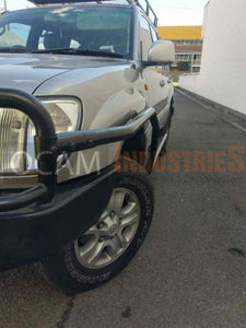 Steel Side Steps and Brush Bars For Toyota Landcruiser 100 Series IFS Heavy Duty