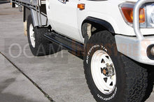Load image into Gallery viewer, OCAM Heavy Duty Steel Side Steps &amp; Brush Bars for Toyota Landcruiser VDJ 79 Series, Singe Cab, 2007-2016
