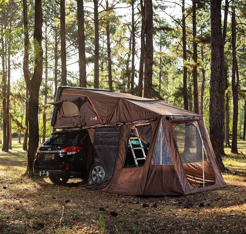 ocam roof top tent The Rooftop Tent, Hardshell, King Size 2.1m, With Annex – performanceheaven Torso Size:Medium Torso Market Austria ready families and groups Markisenarten » Markisentypen &