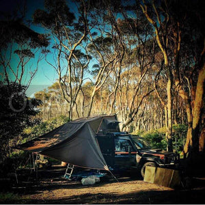 The OCAM Rooftop Tent, Hardshell, King Size 2.1m, With Awning
