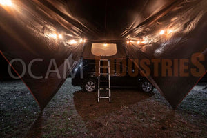 The OCAM Rooftop Tent, Hardshell, King Size 2.1m