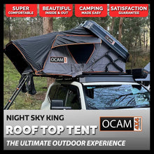 Load image into Gallery viewer, OCAM Night Sky, King Rooftop Tent, Hardshell, 1.9m
