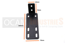 Load image into Gallery viewer, Awning Mounting Brackets &amp; Blocks (3pce set) for OCAM Aluminium Hardshell Roof Top Tents
