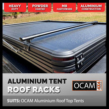 Load image into Gallery viewer, Roof Racks (2pcs) for OCAM Aluminium Hardshell Roof Top Tents, Cross Bars
