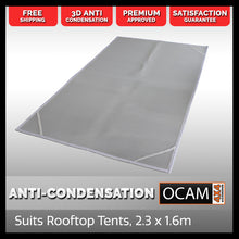Load image into Gallery viewer, 3D Anti Condensation Mat for Soft Shell Roof Top Tents, 1.6m
