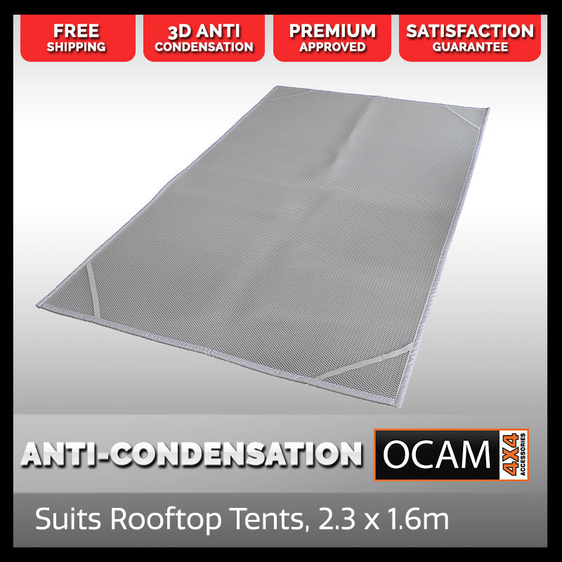 3D Anti Condensation Mat for Soft Shell Roof Top Tents, 1.6m