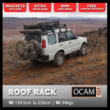 Load image into Gallery viewer, OCAM Roof Top Tent Rack For Land Rover Defender Alloy Aluminium
