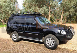 Aluminium Roof Top Tent Rack for Mitsubishi Pajero 2007-Current Full Length Alloy