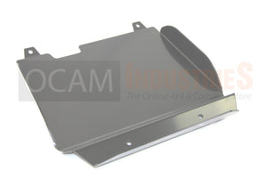 OCAM Steel Bash Plates For Toyota Hilux 2001-2004 Diesel Only, 4mm - Silver