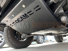 Load image into Gallery viewer, OCAM 2pce Steel Bash Plates For Toyota Landcruiser 200 Series 4mm Black
