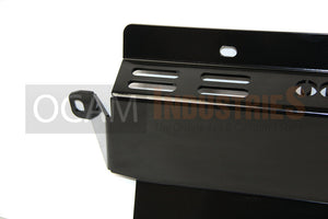 OCAM 2pce Steel Bash Plate For GWM Cannon 2020+ , 4mm BLACK