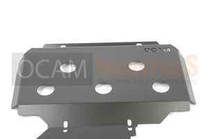 OCAM Steel Bash Plates for Mazda BT-50 11/2011-08/2020, 4mm Steel, Silver BT50