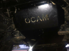 Load image into Gallery viewer, OCAM Steel Bash Plates For Nissan Navara D22 - 4mm Steel Black
