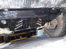 Load image into Gallery viewer, OCAM Steel Bash Plates For Nissan Navara D40 2005-12 4mm Black (430 x 460mm)

