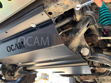 Load image into Gallery viewer, OCAM Steel Bash Plates For Toyota FJ Cruiser 2011-17 4X4 4WD 4mm Black
