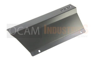 OCAM Steel Bash Plates For Toyota Land Cruiser 80 Series - 4mm Steel Silver