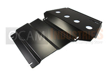 Load image into Gallery viewer, OCAM Steel Bash Plates for Mitsubishi Triton MQ MR 05/2015-2023, 4mm-Black 2nd style
