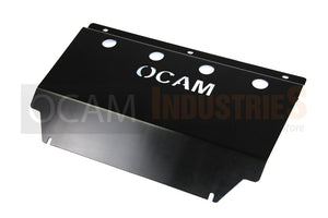 OCAM Steel Bash Plates For Mitsubishi Triton ML MN 2006-04/2015, Steel 4mm Black